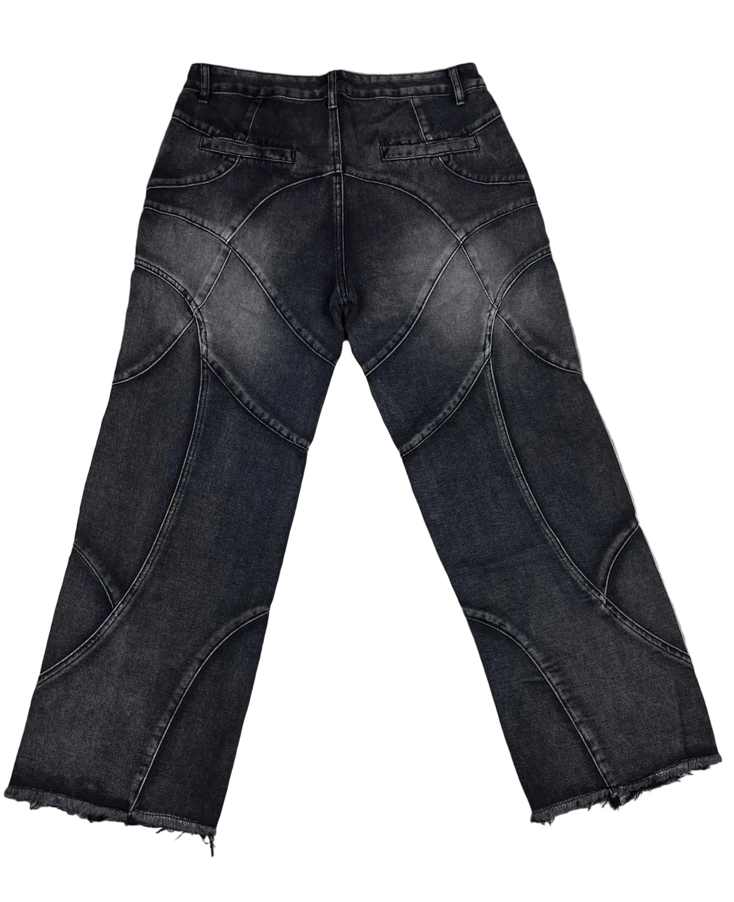 Shadow panel denim
