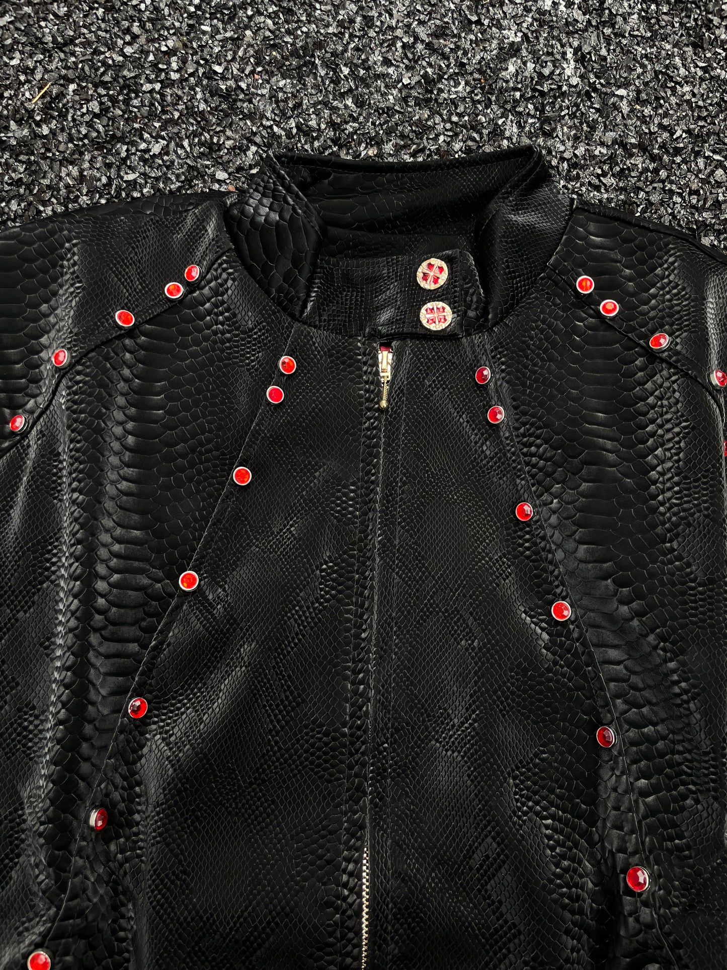 Python jacket black