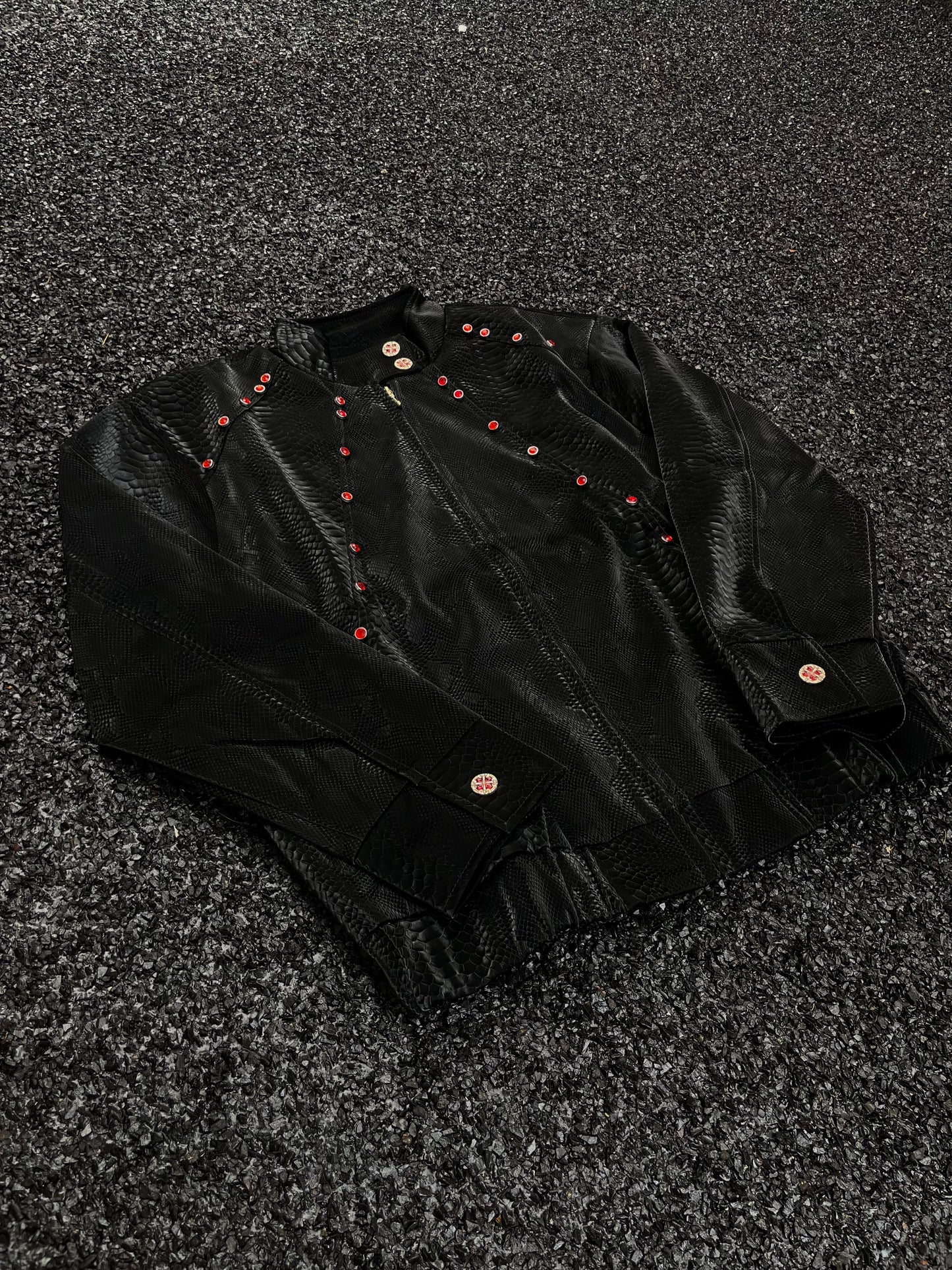 Python jacket black