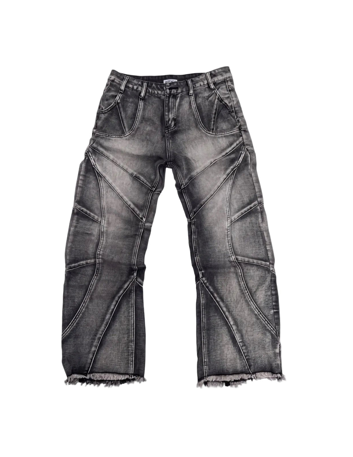 Shadow panel denim